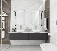 Товар: Керамогранит Ceradim Calacatta Faro Grey 60х120 см - фото 2 Керамогранит Ceradim Calacatta Faro Grey 60х120 см — фото 2, Керамогранит