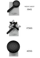 Душевая система Frap H49-6 F2449-6 Черная матовая Хром — фото 13, Душевые стойки