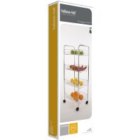 Тележка для кухни Tekno-tel MG003 Хром — фото 3, Аксессуары для кухни