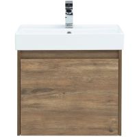 Тумба под раковину Aquanet Nova Lite 60 249511 подвесная Дуб рустикальный — фото 1, Мебель для ванной