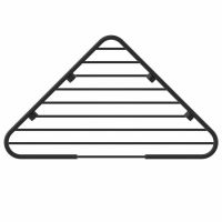 Полка корзина Ideal Standard IOM A9105XG угловая Черный шелк — фото 2, Полки для ванной и душа