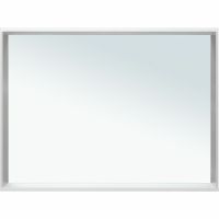 Товар: Зеркало Allen Brau Reality 100 1.32020.02 с подсветкой Серебро браш с сенсорным выключателем - фото 2 Зеркало Allen Brau Reality 100 1.32020.02 с подсветкой Серебро браш с сенсорным выключателем — фото 2, Мебель для ванной