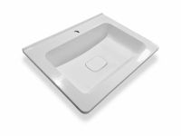 Тумба с раковиной Эстет Kare Luxe 60 ФР-00007077 подвесная Белая — фото 5, Тумбы с раковиной