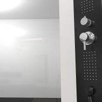 Душевая кабина Black&White Galaxy G8701 90x90 8701900 с гидромассажем — фото 4, Душевые кабины