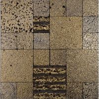 Мозаика Orro Mosaic Lava Gold каменная 30х30 см — фото 1, Мозаика