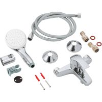 Смеситель для ванны Grohe Eurosmart Хром арт-3330220A — фото 3, Смеситель для ванны