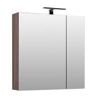 Товар: Зеркальный шкаф Aquanet Нью-Йорк 85 L 203954 Орех - фото 2 Зеркальный шкаф Aquanet Нью-Йорк 85 L 203954 Орех — фото 2, Мебель для ванной