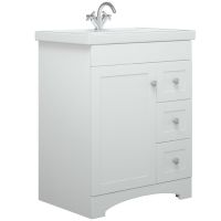 Товар: Тумба под раковину Corozo Техас 70 SD-00000451 Белая - фото 2 Тумба под раковину Corozo Техас 70 SD-00000451 Белая — фото 2, Мебель для ванной