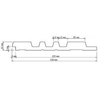 Товар: Декоративная панель HIWOOD LV121 W50 2700x120x12 мм - фото 3 Декоративная панель HIWOOD LV121 W50 2700x120x12 мм — фото 3, Панели