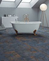 Керамогранит Etili Seramik Oxyde Carving Blue Rec. ETI80543 60х120 см — фото 2, Керамогранит