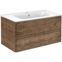 Товар: Тумба под раковину Vincea Vico 100 VMC-2V100VO подвесная V.Oak - фото 2 Тумба под раковину Vincea Vico 100 VMC-2V100VO подвесная V.Oak — фото 2, Тумбы под раковину