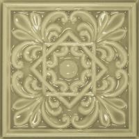 Керамический декор Cevica Plus Classic 1 Khaki 15x15 см — фото 1, Керамическая плитка