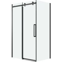 Товар: Душевой уголок Grossman Classic 130х90 120.K33.04.1390.21.00 профиль Черный матовый стекло прозрачное - фото 9 Душевой уголок Grossman Classic 130х90 120.K33.04.1390.21.00 профиль Черный матовый стекло прозрачное — фото 9, Прямоугольные душевые уголки