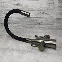 Товар: Смеситель для кухни Frap H96 F4396-15 Оружейная сталь - фото 2 Смеситель для кухни Frap H96 F4396-15 Оружейная сталь — фото 2, Смесители для кухни