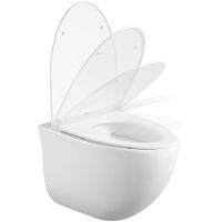 Товар: Унитаз Black&White Universe W-751 751w00 подвесной с сиденьем Микролифт - фото 5 Унитаз Black&White Universe W-751 751w00 подвесной с сиденьем Микролифт — фото 5, Унитазы