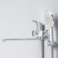 Смеситель для ванны AM.PM Like универсальный Хром арт-F8095000 — фото 4, Смеситель для ванны