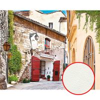 Фреска Ortograf Городской пейзаж 5009 Фактура флок FLK Флизелин (3,4*2,7) Бежевый, Город — фото 1, Фрески