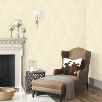 Обои Andrea Rossi Barbana 54293-4 Винил на флизелине (1,06*10,05) Бежевый, Орнамент — фото 2, Обои для стен