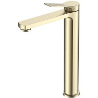 Смеситель для раковины Vincea Arco VBF-4AR02BG Брашированное золото — фото 1, Смесители для раковины