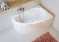 Товар: Акриловая ванна Excellent Newa Plus 160х95 R WAEX.NEP16WH без гидромассажа - фото 4 Акриловая ванна Excellent Newa Plus 160х95 R WAEX.NEP16WH без гидромассажа — фото 4, Ванны