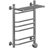 Электрический полотенцесушитель Ника Trapezium ЛТ (Г2) ВП 60/50 с полкой Хром — фото 1, Электрические полотенцесушители