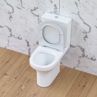 Унитаз компакт Damixa Skyline DX35C8600SC с бачком и сиденьем Микролифт — фото 7, Напольные унитазы