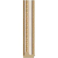 Зеркало Evoform Octagon 56х71 BY 7050 в багетной раме - Золотые бусы на серебре 60 мм — фото 2, Мебель для ванной