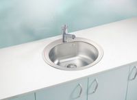 Кухонная мойка Alveus Form 30 SAT-90 FI 510x185 1116756 Сатинированная сталь — фото 2, Кухонные мойки