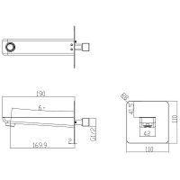 Товар: Излив для смесителя Omnires Parma WDPARMACRB Белый Хром - фото 2 Излив для смесителя Omnires Parma WDPARMACRB Белый Хром — фото 2, Комплектующие для душевого оборудования