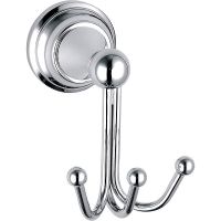 Тройной крючок Rav Slezak Morava MKA0105 Хром — фото 1, Крючки для полотенец