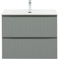 Тумба под раковину Aquanet Джейн 80 подвесная Мисти грин арт-335434 — фото 3, Тумбы под раковину