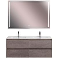 Тумба под раковину BelBagno Kraft 120 KRAFT-1200-4C-SO-2-CG подвесная Cemento Grigio — фото 11, Тумбы под раковину