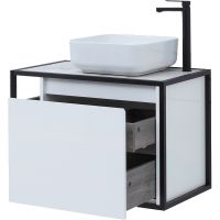 Товар: Тумба под раковину Aquanet Nova Lite Loft 75R 261649 подвесная Белый глянец - фото 4 Тумба под раковину Aquanet Nova Lite Loft 75R 261649 подвесная Белый глянец — фото 4, Тумбы под раковину