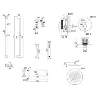 Товар: Душевая система Whitecross Y gunmetal YSET05GM Оружейная сталь - фото 13 Душевая система Whitecross Y gunmetal YSET05GM Оружейная сталь — фото 13, Душевое оборудование. Душевая программа
