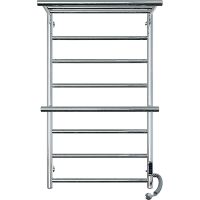 Электрический полотенцесушитель Laris Лавина П9 500x800 R 73207651 с полкой Хром — фото 2, Электрические полотенцесушители