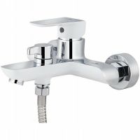 Смеситель для ванны Kaiser Glory 69122 Белый Хром — фото 2, Смесители