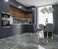 Керамогранит Primavera Marbillo Blue Polished PR236 60х120 см — фото 6, Керамогранит