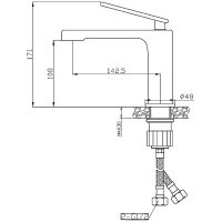 Смеситель для раковины Agger Beauty Хром арт-A2602100 — фото 9, Смесители для раковины