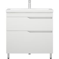 Тумба под раковину Corozo Теона 80 Z2 SD-00001512 Белая — фото 2, Мебель для ванной