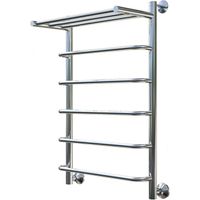 Водяной полотенцесушитель Тругор Идеал 1 П НП 80x40 с полкой Хром — фото 1, Водяные полотенцесушители