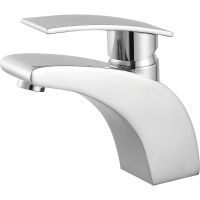 Смеситель для раковины Ростовская Мануфактура Сантехники Boou B8213-1 Хром — фото 1, Смесители