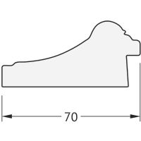Зеркало Evoform Exclusive 143х58 BY 3537 с фацетом в багетной раме - Прованс с плетением 70 мм — фото 6, Мебель для ванной