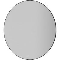 Зеркало Boheme Modern 120 545-120-B с подсветкой Черное с сенсорным выключателем и подогревом — фото 1, Мебель для ванной