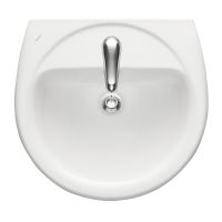 Раковина Santeri Соната 55 1.3111.2.S00.11B.0 Белая — фото 2, Раковины подвесные