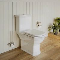 Унитаз биде Vitra Serenada 9722B003-7205 с бачком и сиденьем Микролифт — фото 2, Напольные унитазы