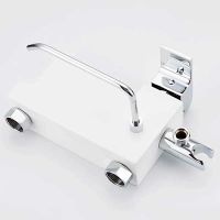 Гигиенический душ со смесителем Gappo Gyron Хром Белый арт-G7296 — фото 4, Гигиенические души