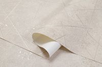 Обои Артекс New Look 6 10944-03 Винил на флизелине (1,06*10,05) Бежевый, Геометрия — фото 7, Обои для стен