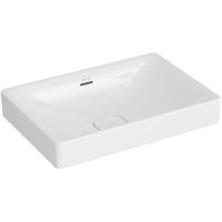 Раковина Vitra Metropole 60 7535B003-0673 Белая — фото 1, Раковины накладные