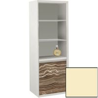 Шкаф пенал SanVit Стайл 32 pstyle в цвете Ral подвесной Желтый глянец — фото 1, Мебель для ванной