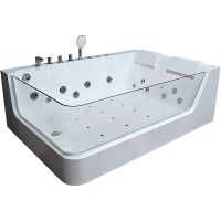 Акриловая ванна Ceruttispa 170x120 R C-495R 9950 с гидромассажем — фото 1, Акриловые ванны